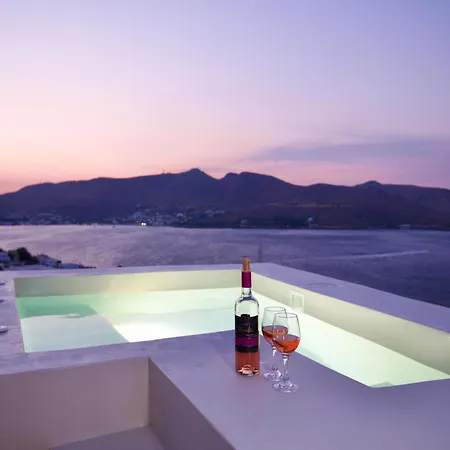 Leros Sea View House With Jacuzzi *