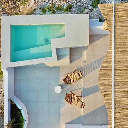 アパート Leros Sea View House With Jacuzzi アギア・マーリナ
