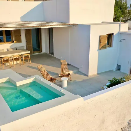 Leros Sea View House With Jacuzzi